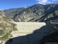 深厚覆蓋層世界最高壩電站—長河壩水電站下閘蓄水