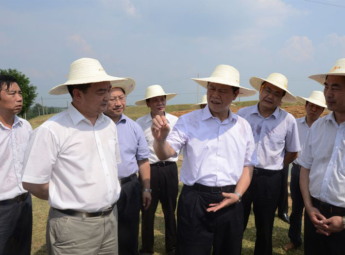 雙溝鎮大崗坡水系連通應急工程